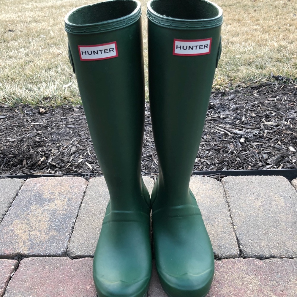 Green Hunter Boots